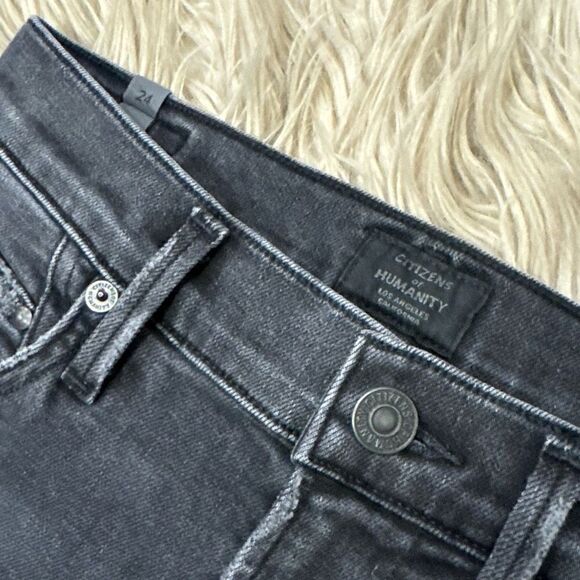 Citizens of humanity rocket mid rise skinny jeans size 24 - Picture 2 of 4